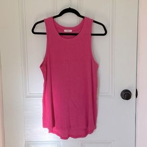 🌟 3 FOR $10 🌟 Cherish Hot Pink Knit Tank Top